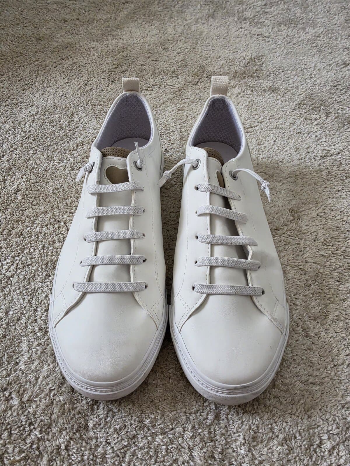 Graceland white leather sneakers size 44