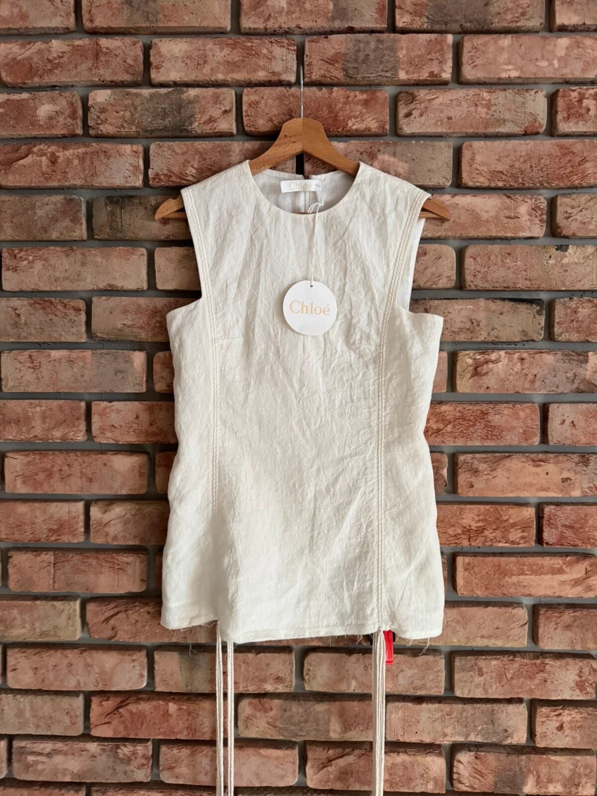 Chloé linen top size unknown