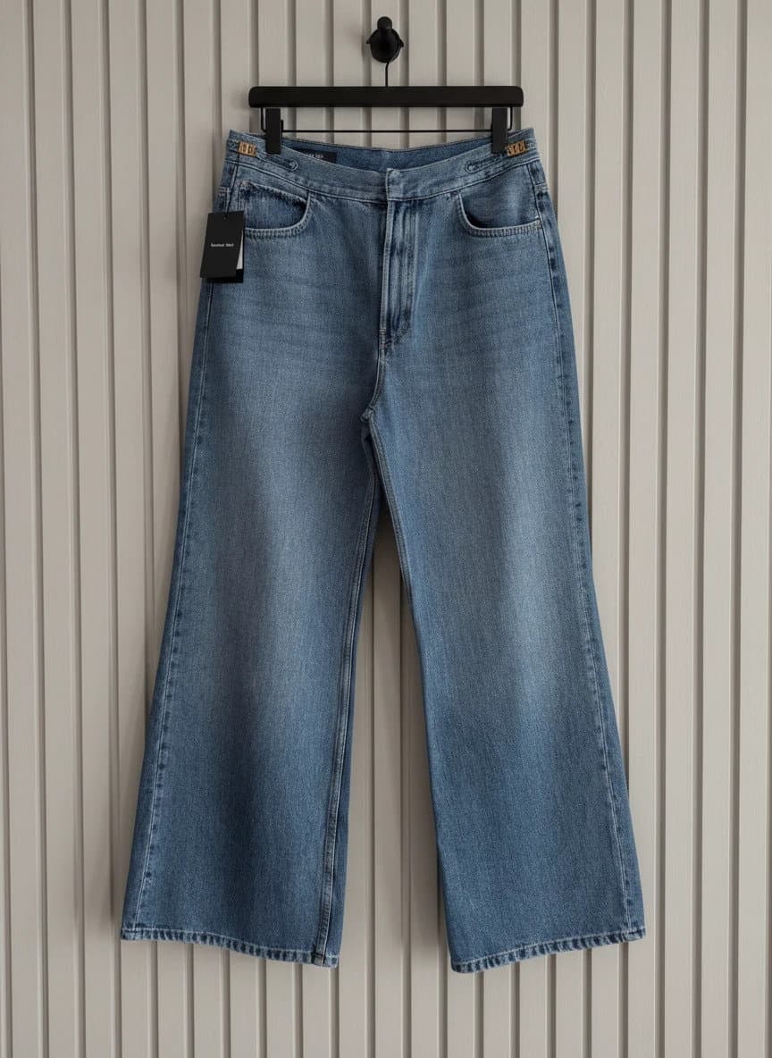 Massimo Dutti bell-bottom jeans size 42